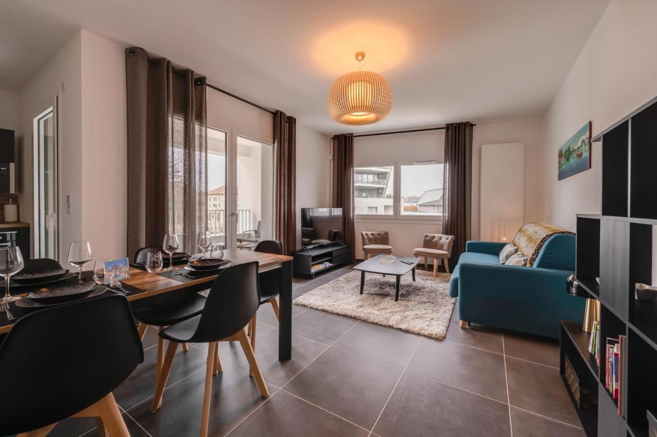 Le 305 - T3 With Garage And Beautiful Terrace Villa Annecy Buitenkant foto